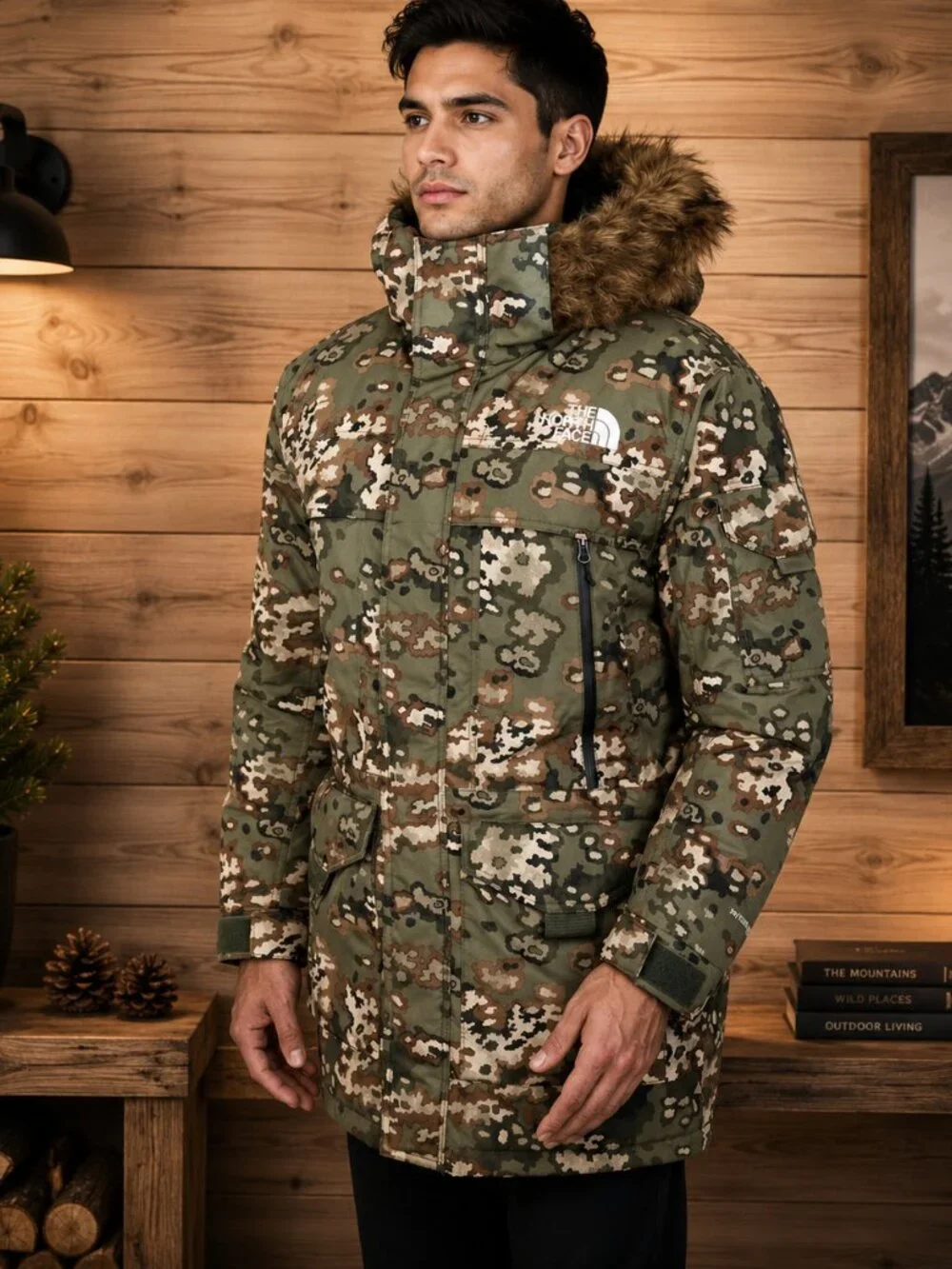 North Face Men's McMurdo Down Parka - XL/Camo NEW! RARE!